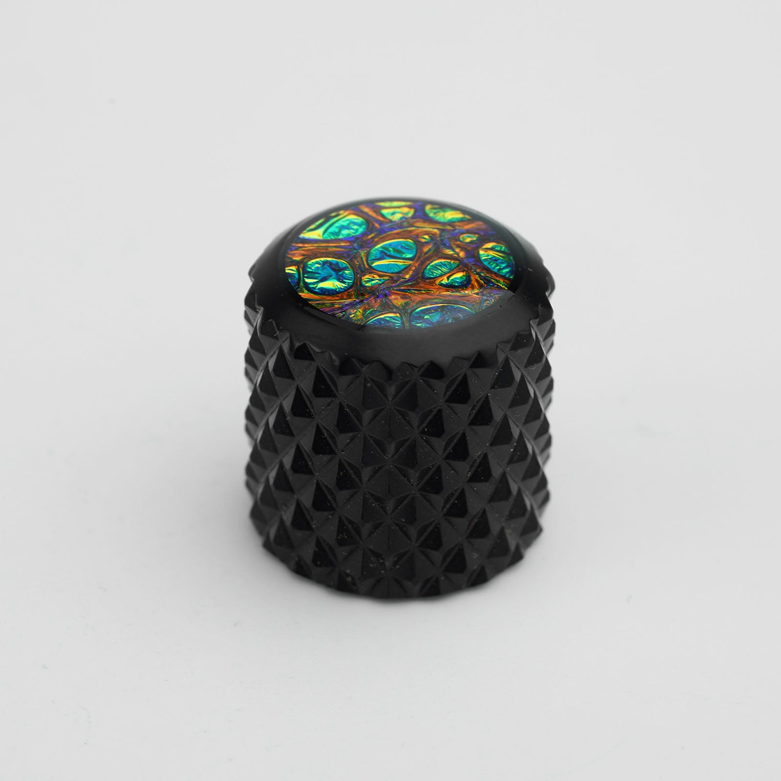 Aluminum Alloy Bass/Guitar Control Knob with Abalone Top | Guyker