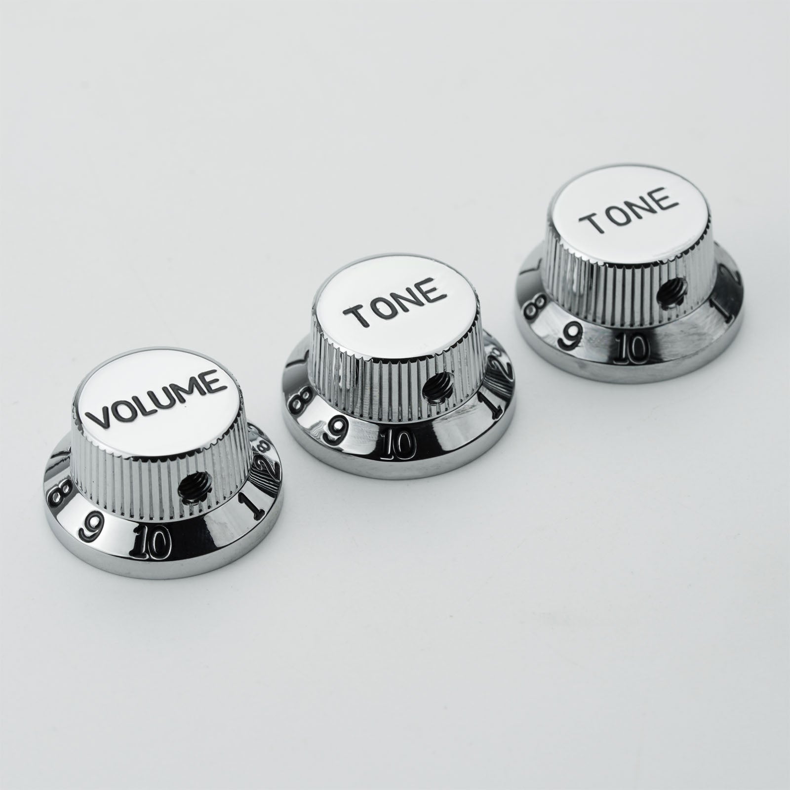 Aluminum Alloy Control Knob Dia. 6.3mm for Guitar & Bass | Guyker
