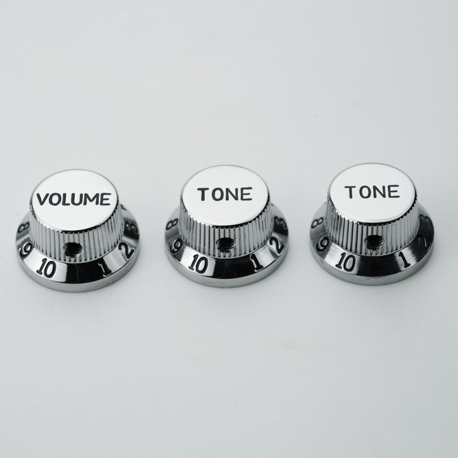 Aluminum Alloy Control Knob Dia. 6.3mm for Guitar & Bass | Guyker