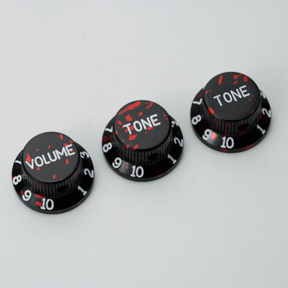 Aluminum Alloy Control Knob Dia. 6.3mm for Guitar & Bass | Guyker