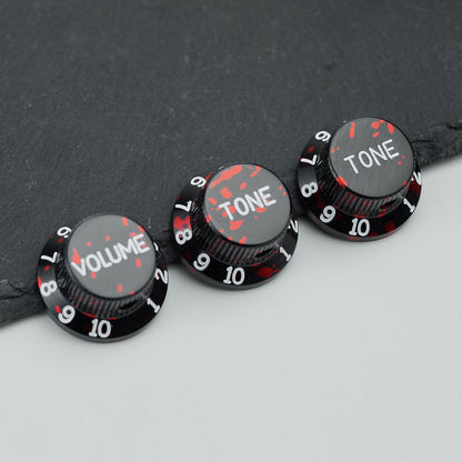 Aluminum Alloy Control Knob Dia. 6.3mm for Guitar & Bass | Guyker