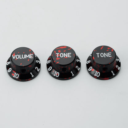 Aluminum Alloy Control Knob Dia. 6.3mm for Guitar & Bass | Guyker