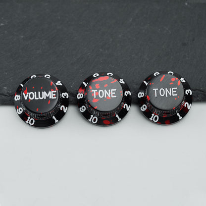 Aluminum Alloy Control Knob Dia. 6.3mm for Guitar & Bass | Guyker
