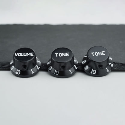 Aluminum Alloy Control Knob Dia. 6.3mm for Guitar & Bass | Guyker