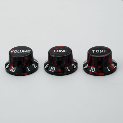 Aluminum Alloy Control Knob Dia. 6.3mm for Guitar & Bass | Guyker