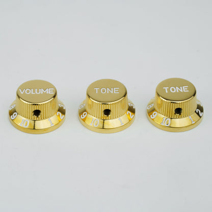 Aluminum Alloy Control Knob Dia. 6.3mm for Guitar & Bass | Guyker