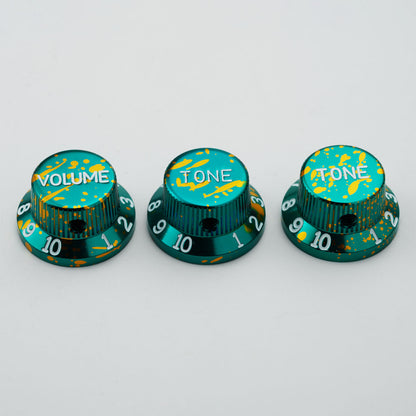 Aluminum Alloy Control Knob Dia. 6.3mm for Guitar & Bass | Guyker