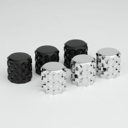 Aluminum Alloy Control Knob Dia. 6.3mm for Guitar & Bass | Guyker