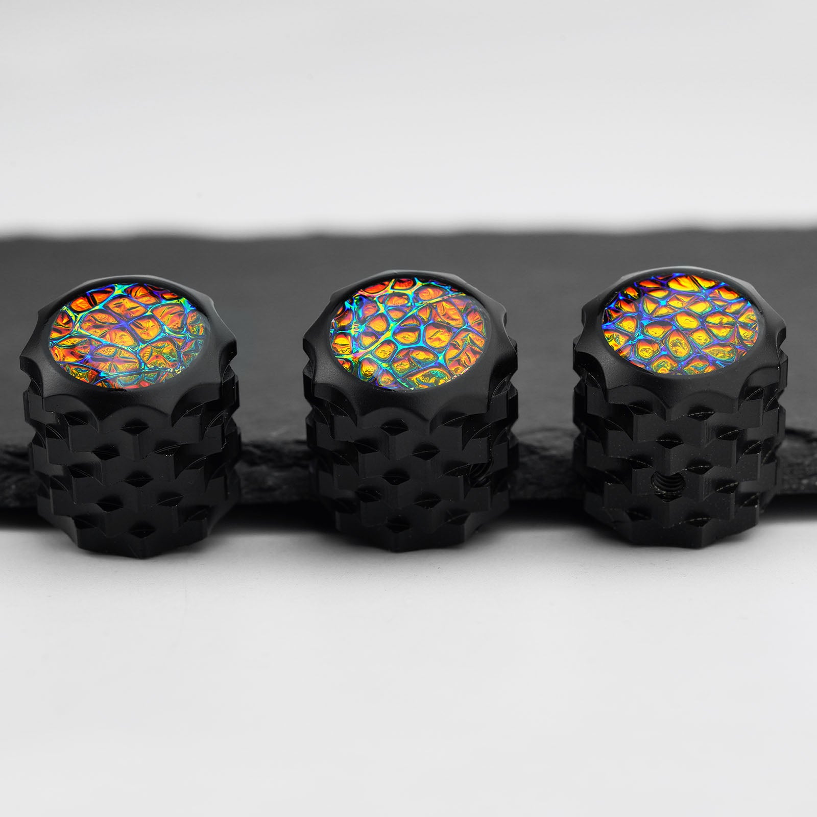 Aluminum Alloy Guitar/Bass Control Knob with Abalone Top | Guyker
