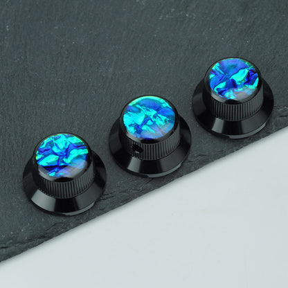 Aluminum Control Knobs Dia. 6.3mm for Electric Guitar & Bass | Guyker