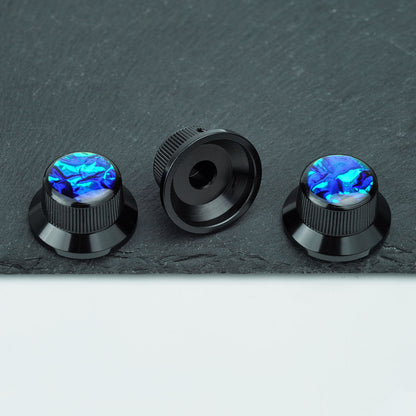 Aluminum Control Knobs Dia. 6.3mm for Electric Guitar & Bass | Guyker