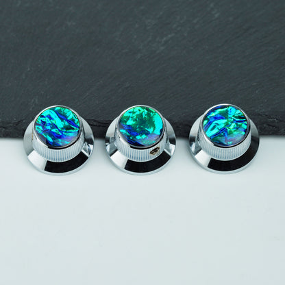Aluminum Control Knobs Dia. 6.3mm for Electric Guitar & Bass | Guyker