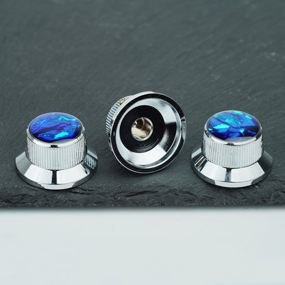 Aluminum Control Knobs Dia. 6.3mm for Electric Guitar & Bass | Guyker
