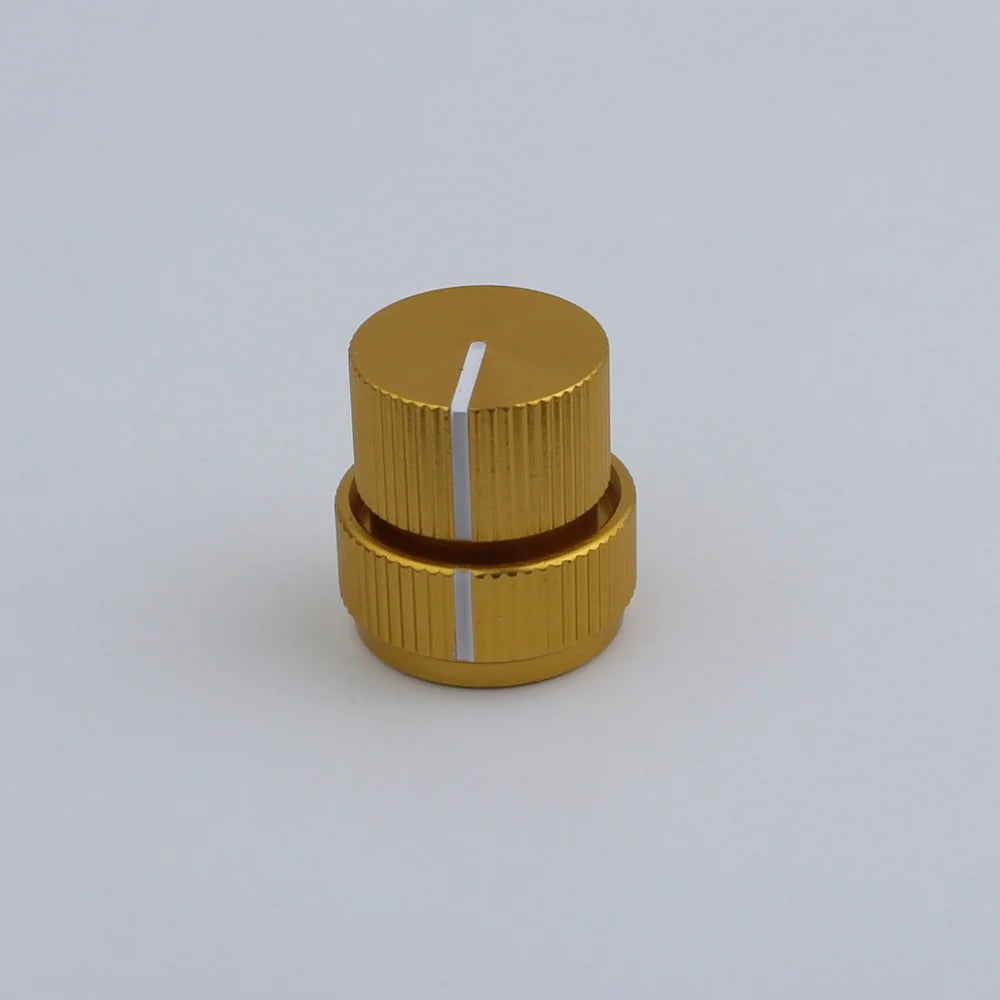 Aluminum Dual Concentric Control Knob for Electric Bass – Available in Five Colors | Guyker