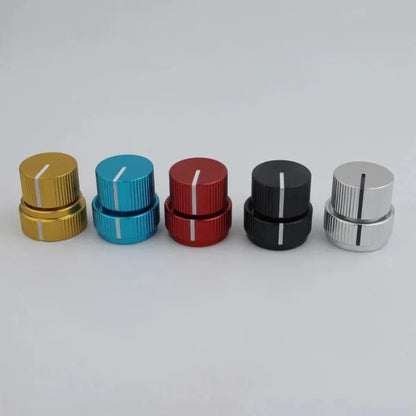 Aluminum Dual Concentric Control Knob for Electric Bass – Available in Five Colors | Guyker