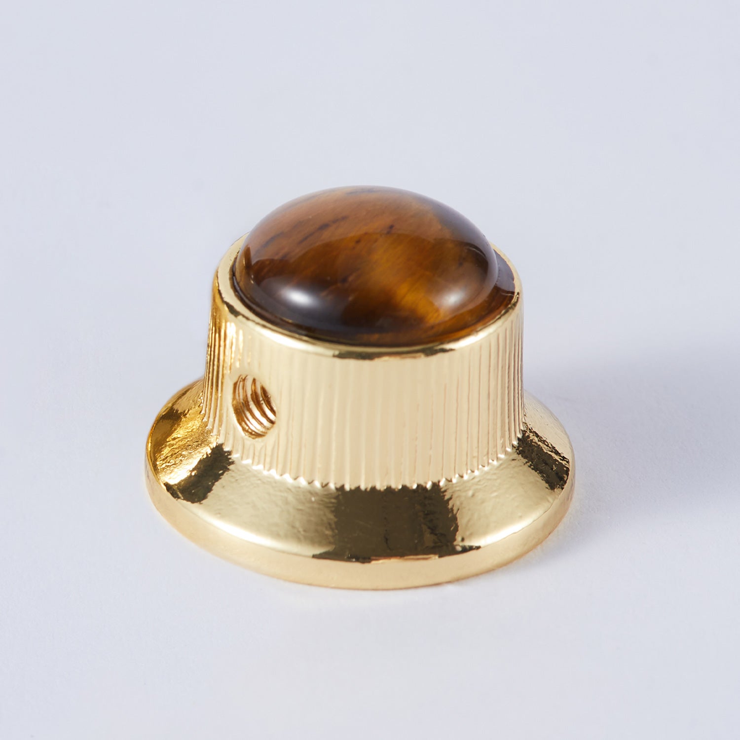 Amber Surface Metal Control Knobs Dia. 6mm for Electric Guitar & Bass | Guyker
