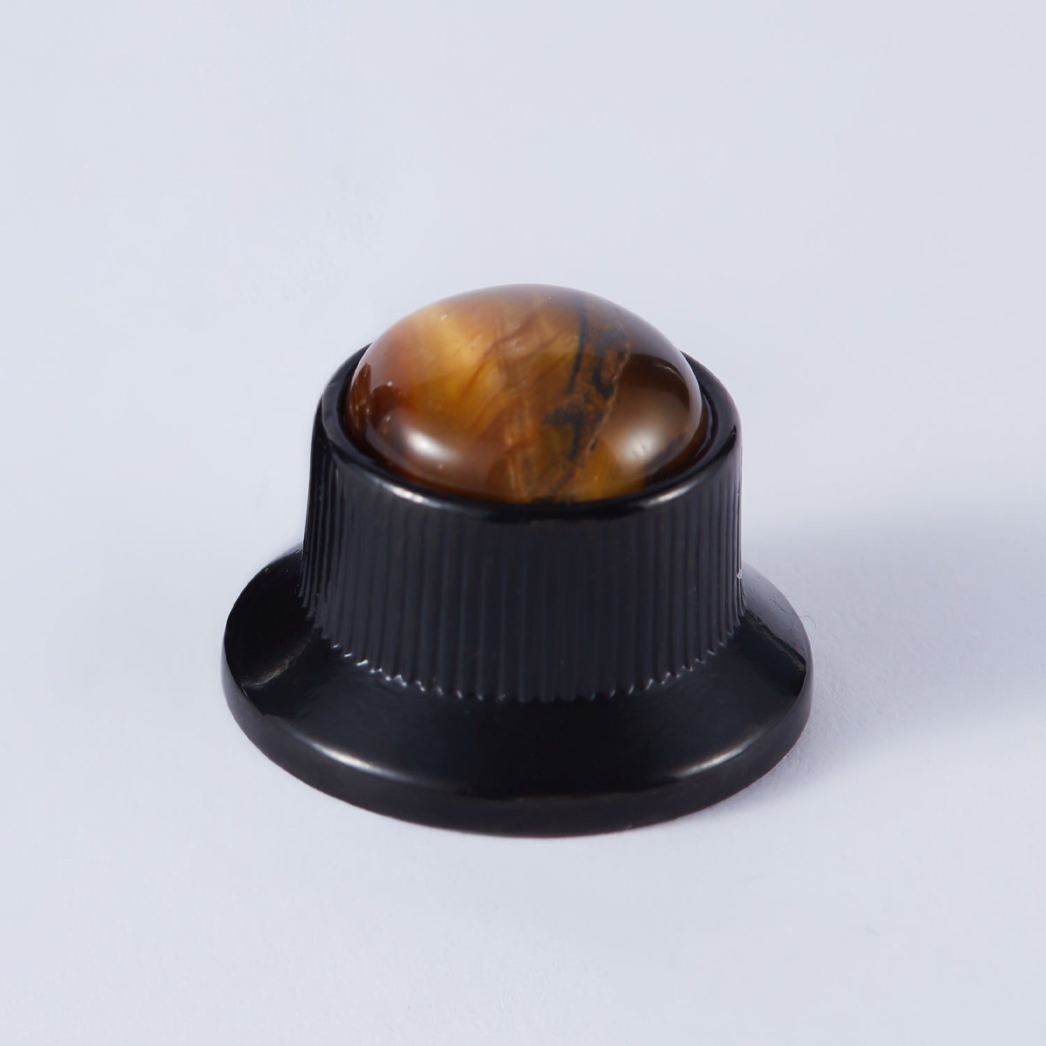 Amber Surface Metal Control Knobs Dia. 6mm for Electric Guitar & Bass | Guyker