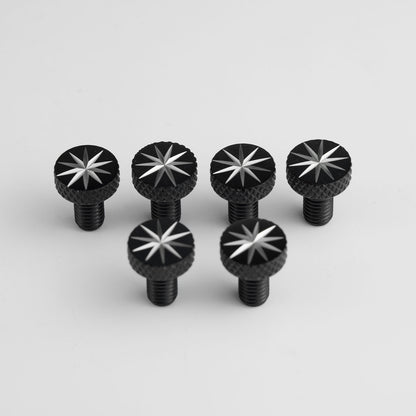 Asterisk Pattern Saddle Fine Tuning Screws Set for Floyd Rose Tremolo Guyker