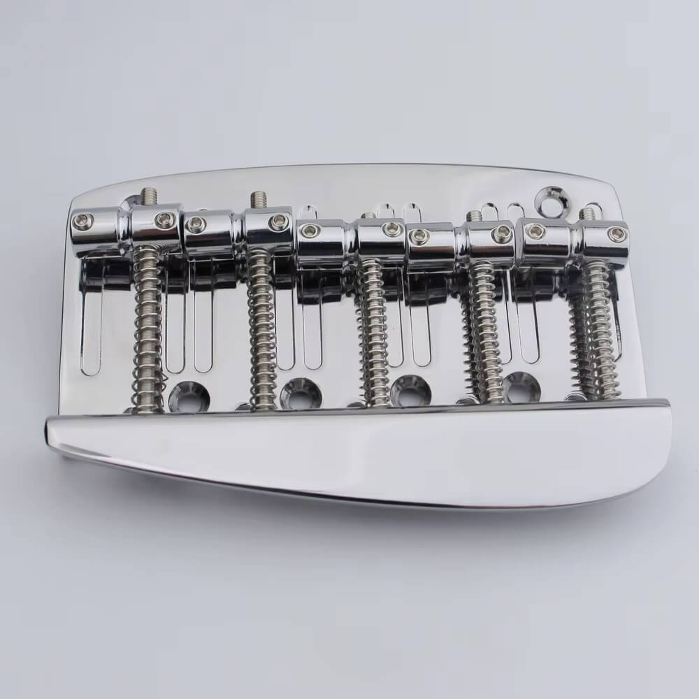 BS184 Double Swing Tremolo for Electric Guitar with 10.8mm String Spacing, Steel Saddles, and  Brass Block