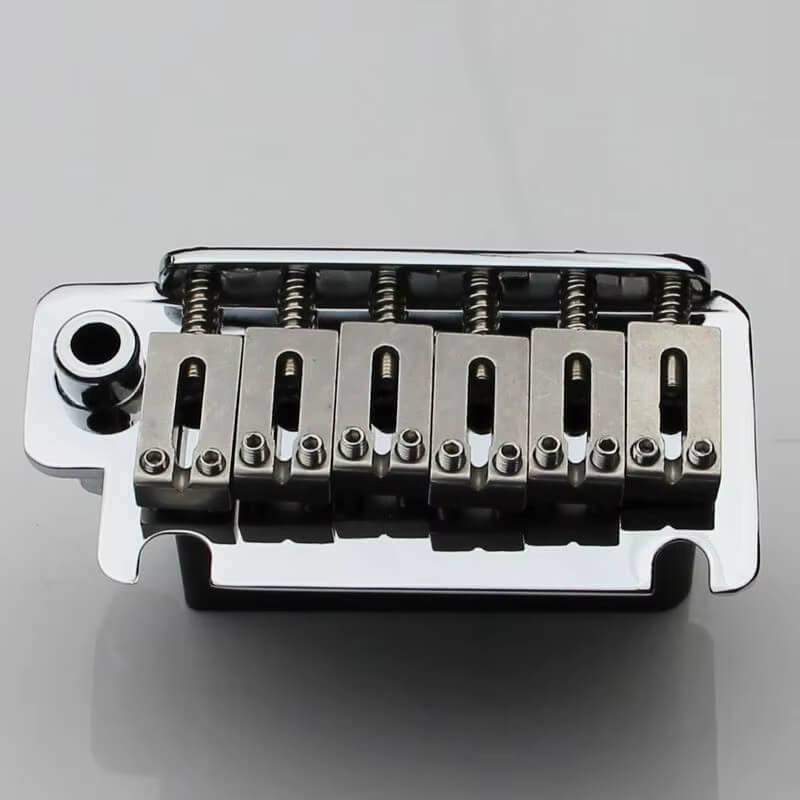 BS184 Double Swing Tremolo for Electric Guitar with 10.8mm String Spacing, Steel Saddles, and  Brass Block