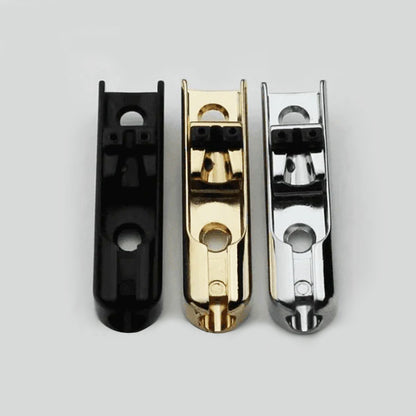 Bass Guitar Bridge Saddles Adjustable Zinc Alloy Tailpiece | Guyker