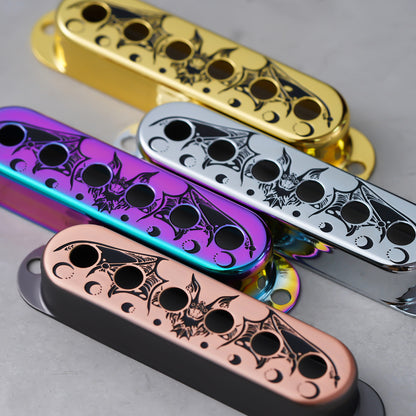 Bat Wings Brass Single Pickup Covers for Stratocaster®| Guyker