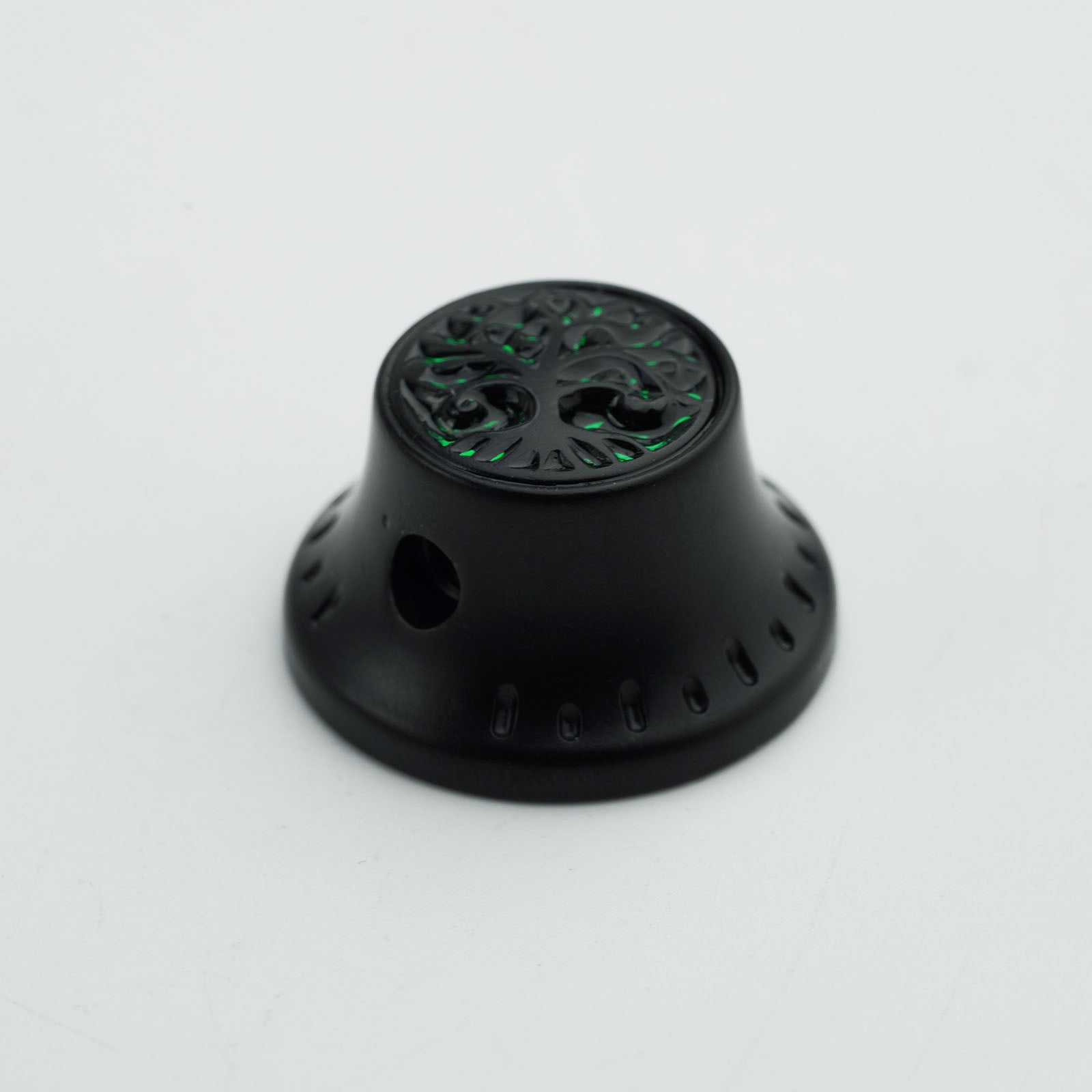 Bell‑Shaped Aluminum Control Knobs with Tree of Life Top Dia. 6.3mm for Electric Guitar & Bass | Guyker