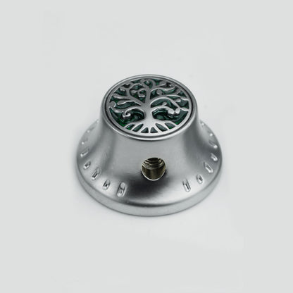 Bell‑Shaped Aluminum Control Knobs with Tree of Life Top Dia. 6.3mm for Electric Guitar & Bass | Guyker