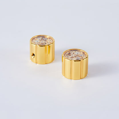 Brass Flat Top Control Knobs Dia. 6mm for Electric Guitar | Guyker