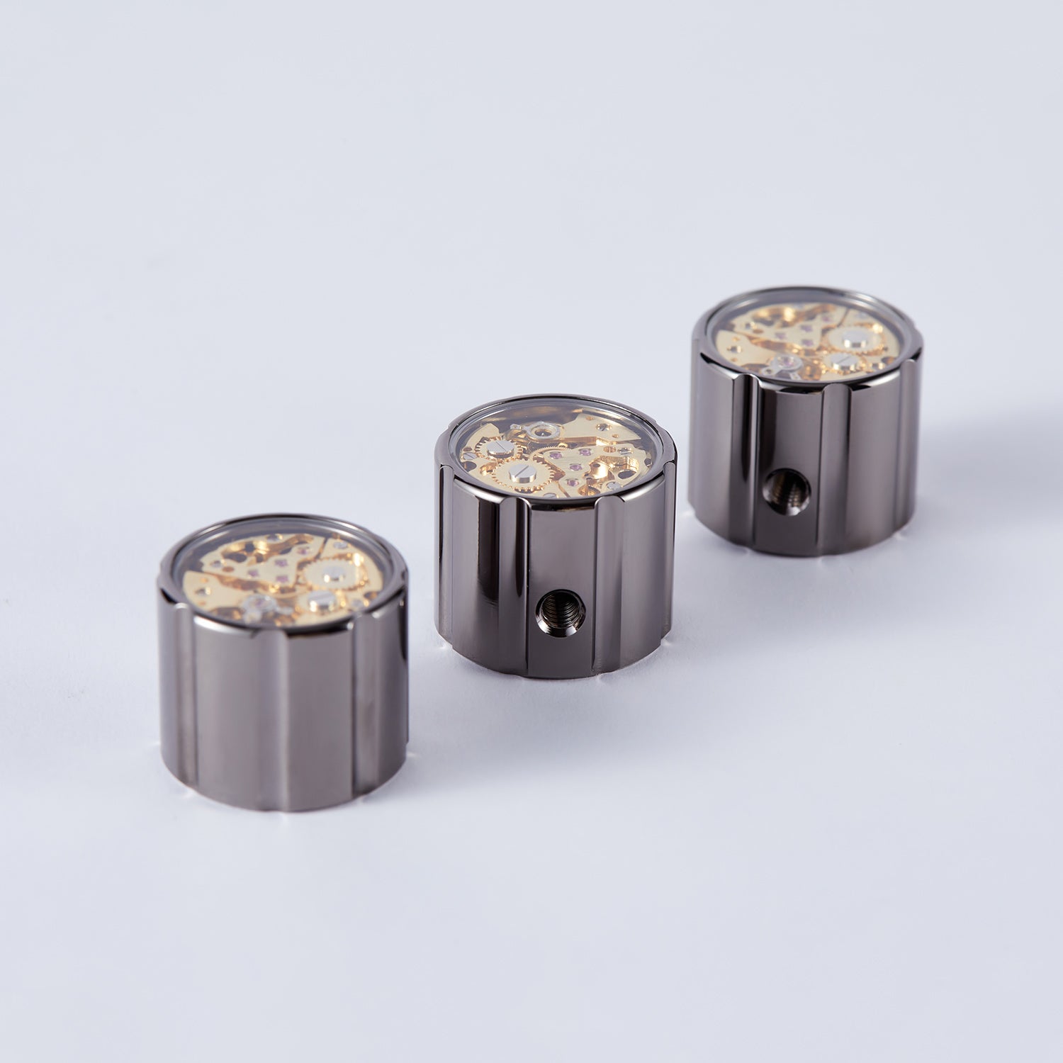Brass Flat Top Control Knobs Dia. 6mm for Electric Guitar | Guyker