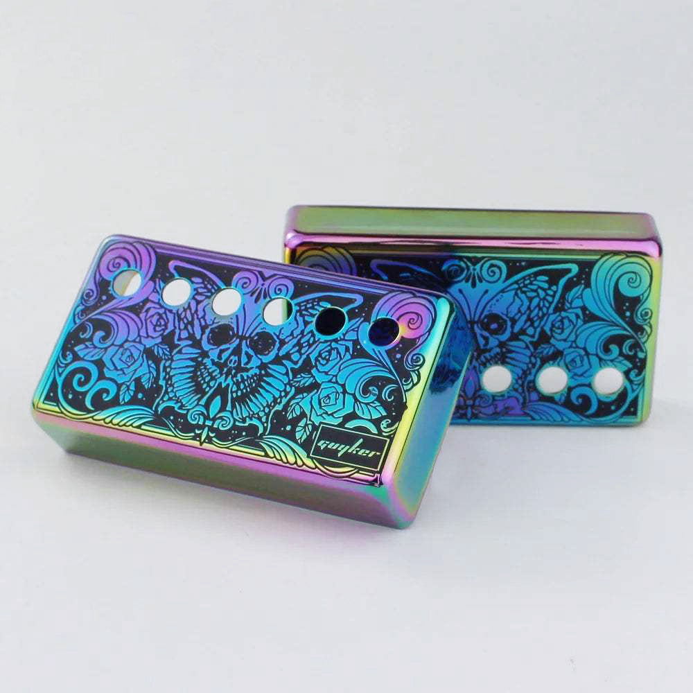 Butterfly Pattern Humbucker Pickup Covers for LP Guitars | Guyker