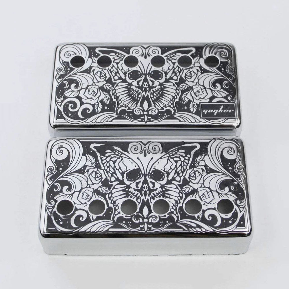 Butterfly Pattern Humbucker Pickup Covers for LP Guitars | Guyker
