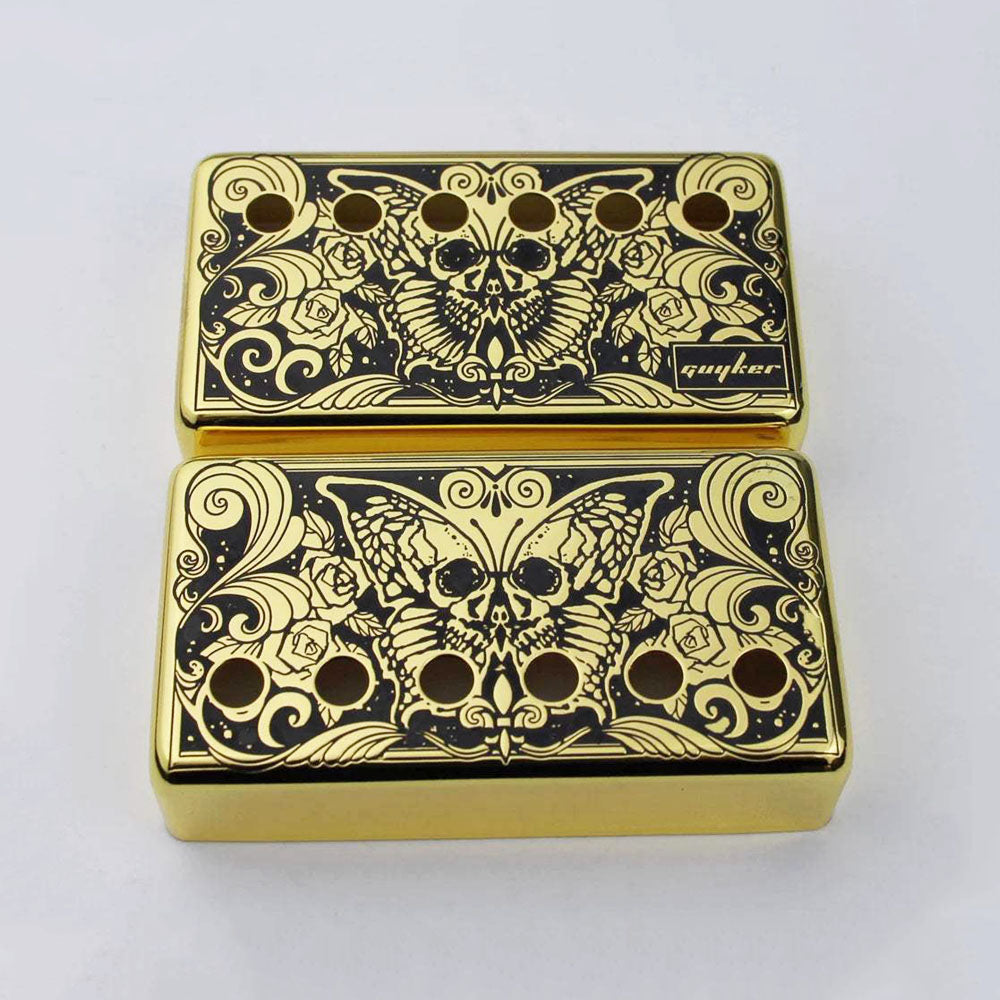 Butterfly Pattern Humbucker Pickup Covers for LP Guitars | Guyker