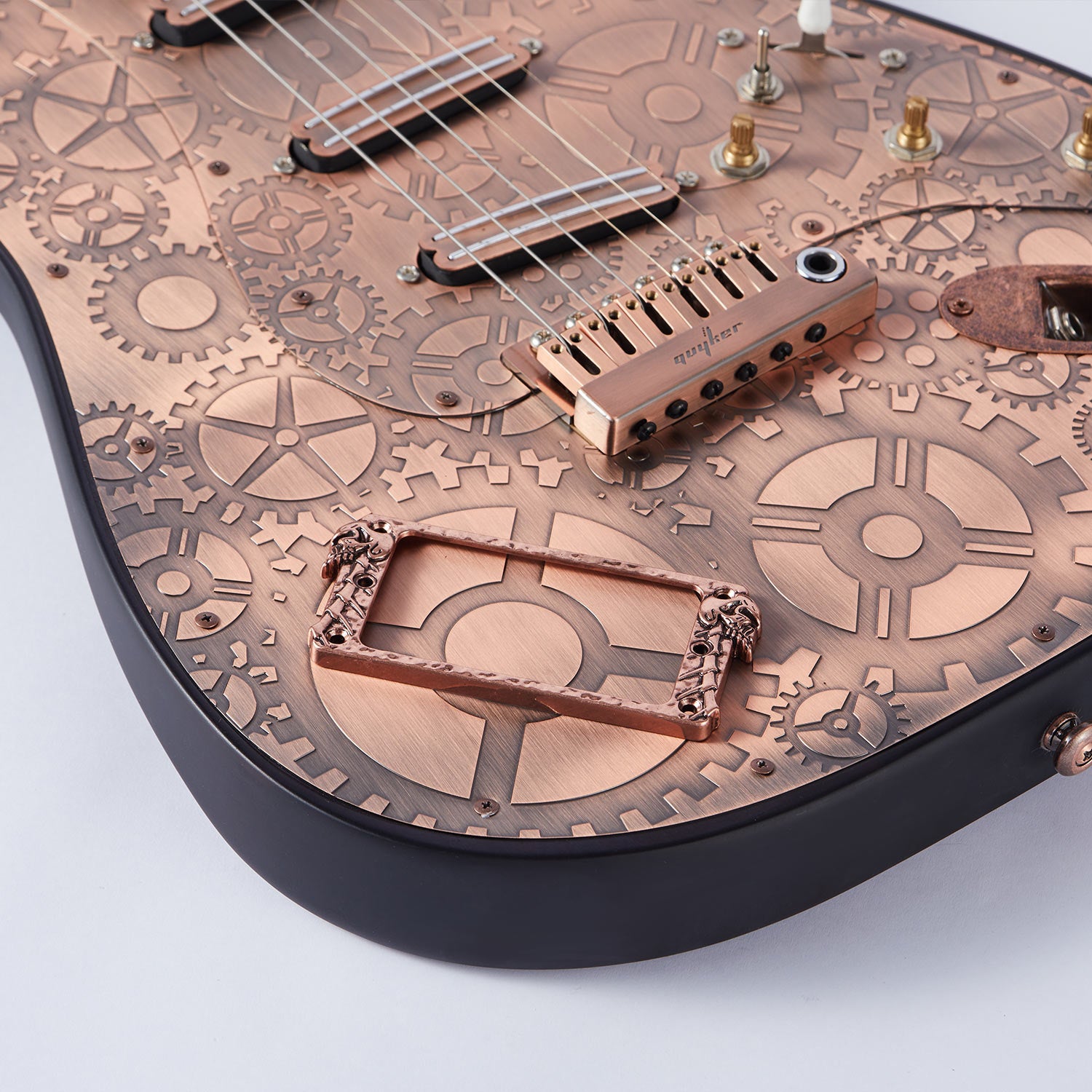 A premium pickup frame designed for a variety of electric guitars.