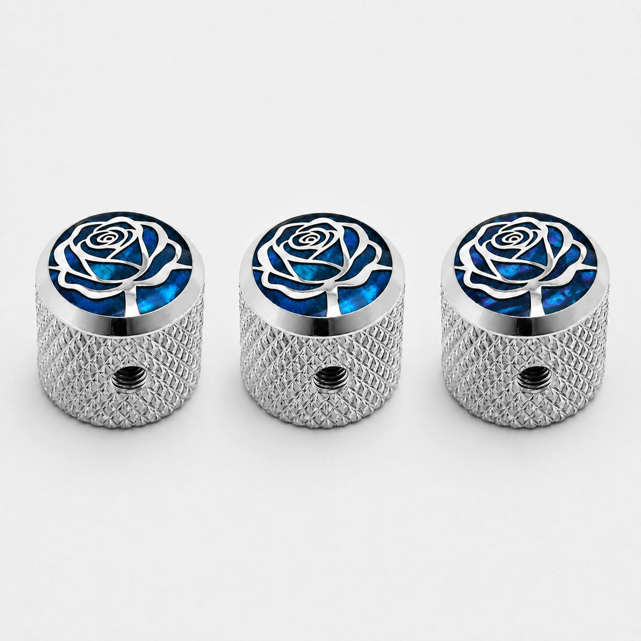 Guyker CKB003 CNC Stainless Steel Guitar Control Knobs for Electric Guitar and Bass
