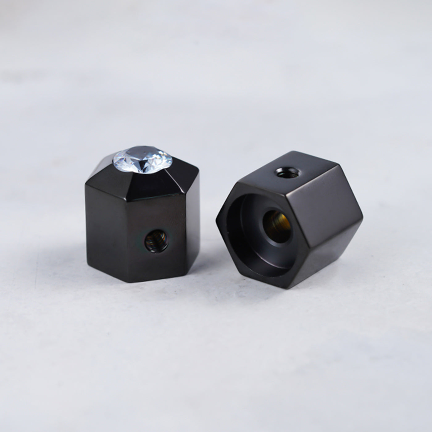 CKB024 Potentiometer Hochwertige Kontrollknöpfe aus Edelstahl 6mm Durchmesser