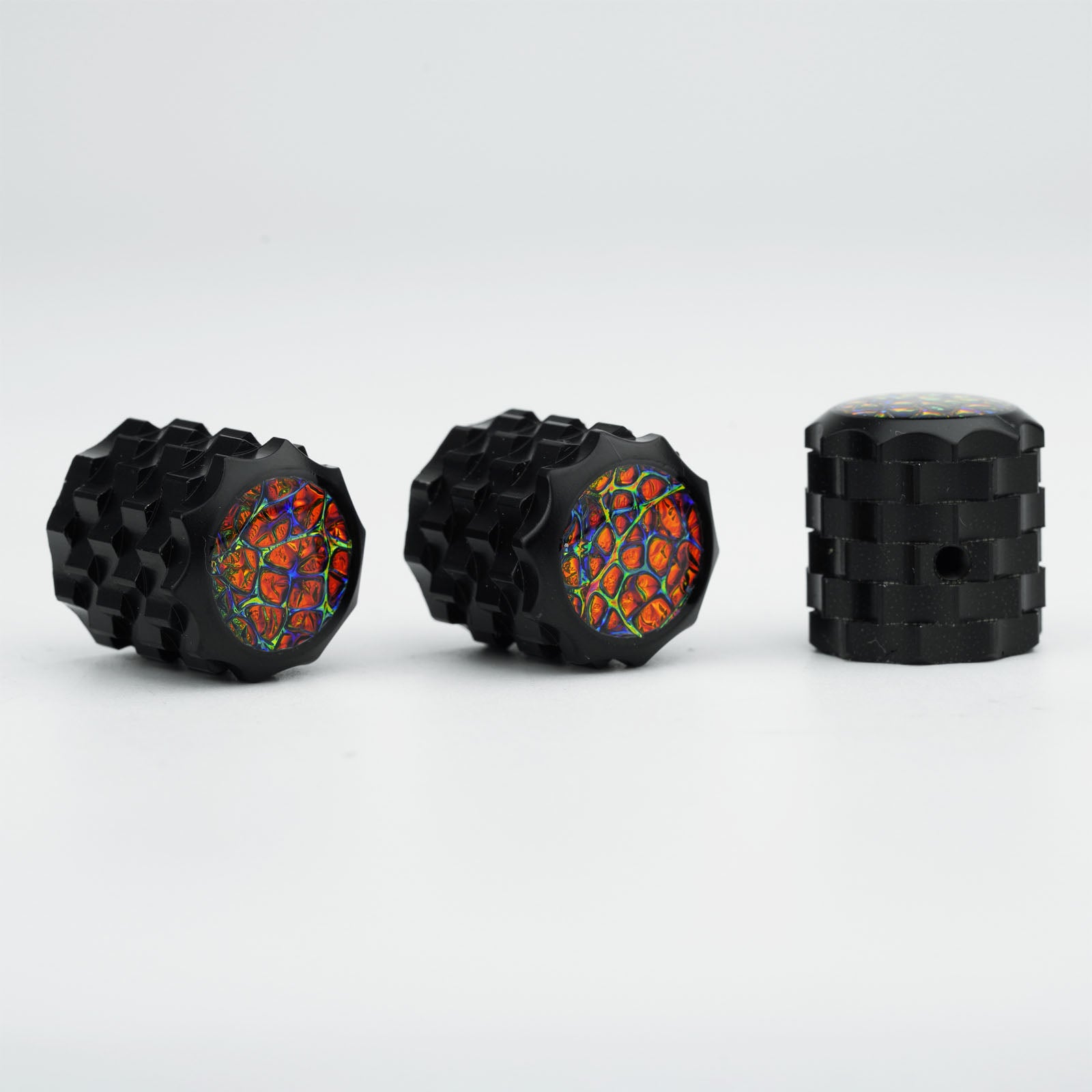 Guyker CKB028A Aluminum Alloy Guitar/Bass Control Knob with Abalone Top