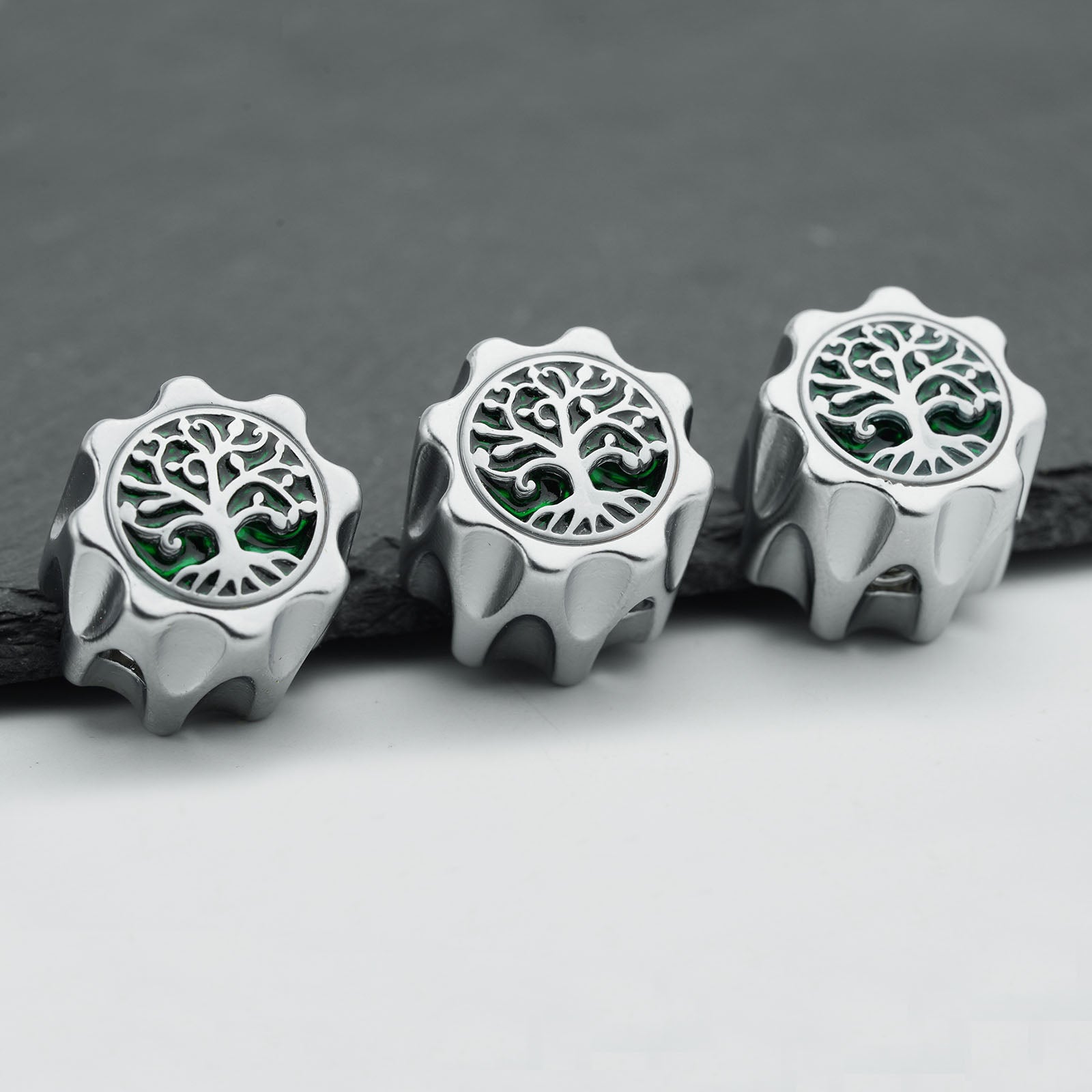 Guyker CKB034 Custom Aluminum Control Knobs with Tree of