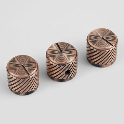 Guyker CKB042 CNC Aluminum Guitar Control Knobs for Electric Guitar - 6mm Shaft Fit