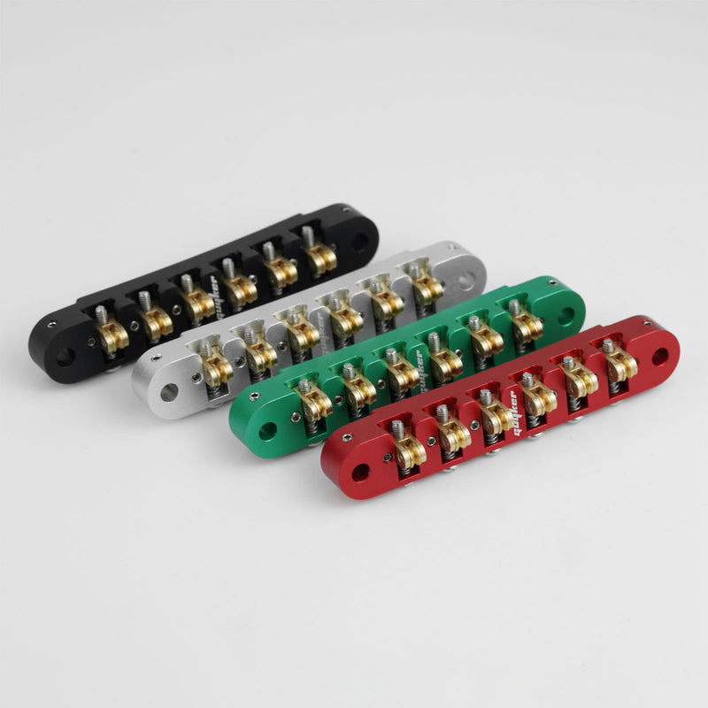 CNC Machined Adjustable Locking Roller Bridge Zinc Alloy Body Brass Rollers