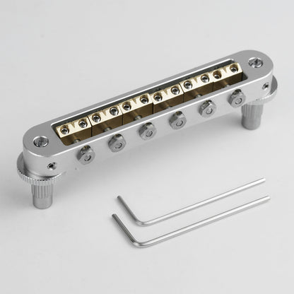 CNC Machined Adjustable Tune-O-Matic Style Guitar Bridge Guyker