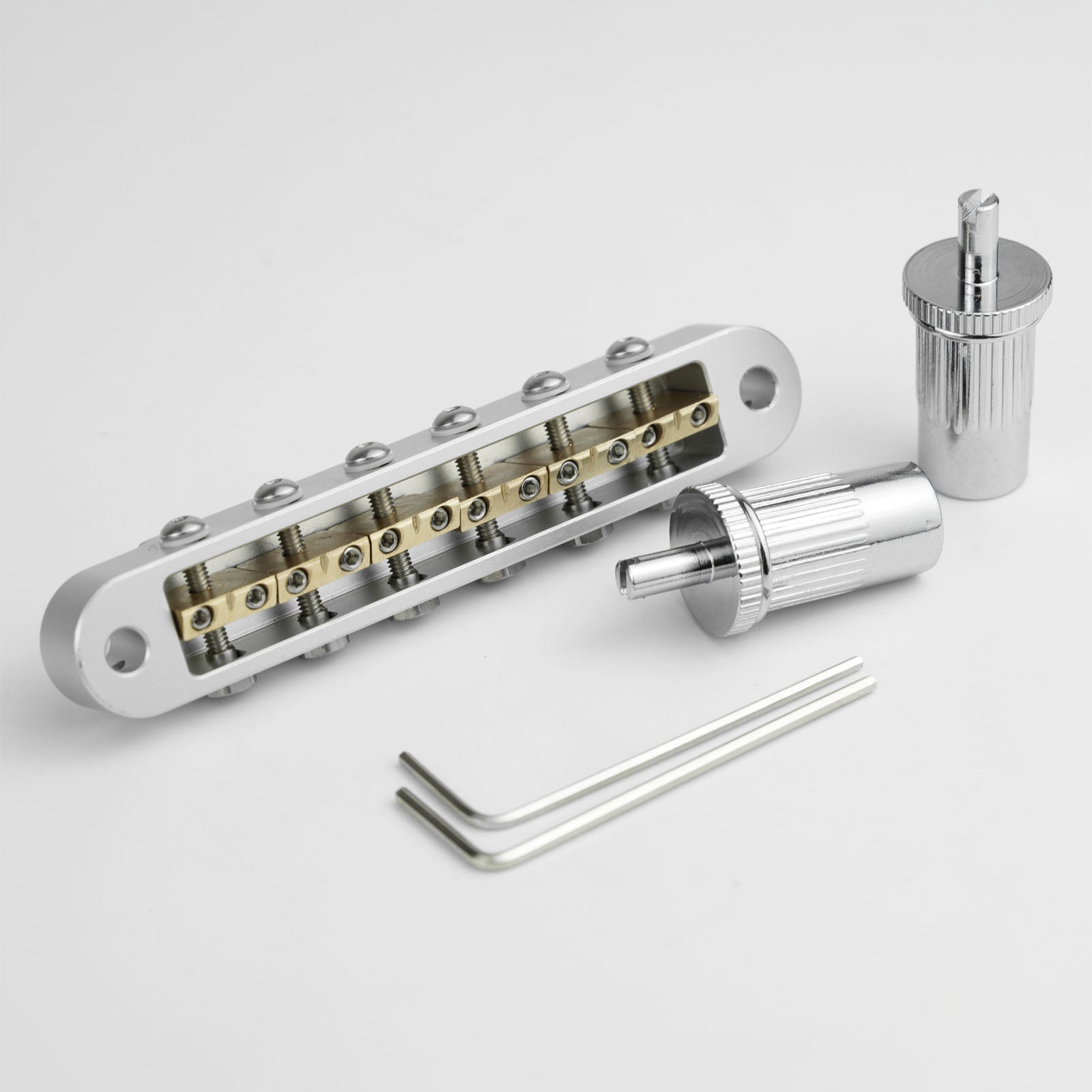 Guyker GMA-009A Adjustable Tune-O-Matic Guitar Bridge 74mm M8