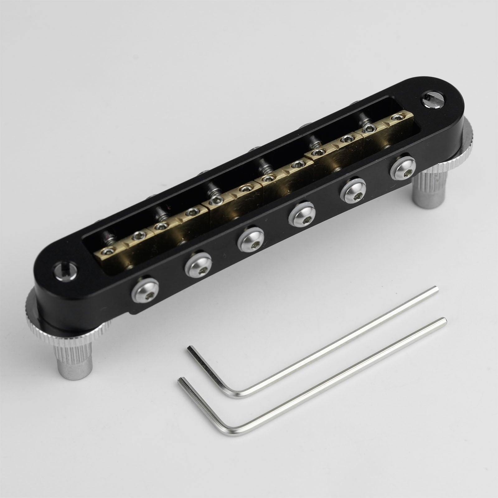 Guyker GMA-009B Adjustable Tune-O-Matic Guitar Bridge 74mm M5