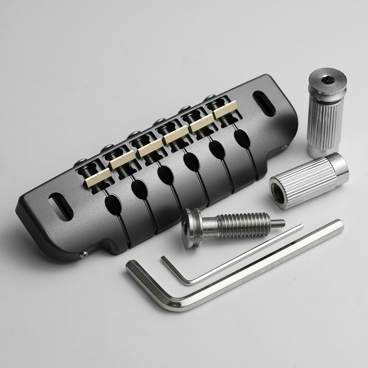 Guyker GMA-014 Wraparound Guitar Bridge with Brass Saddles 82mm
