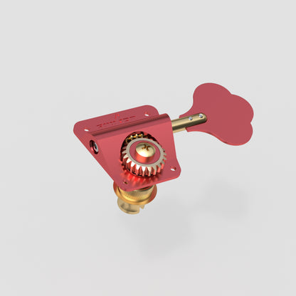 CNC Machined Bass Tuner Aluminum Alloy Housing Guyker