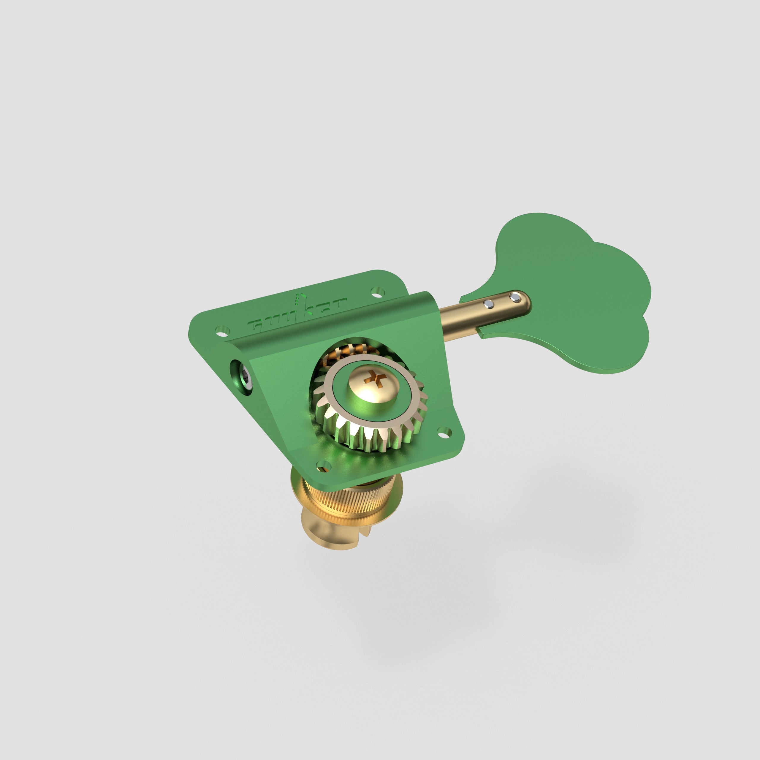 CNC Machined Bass Tuner Aluminum Alloy Housing Guyker