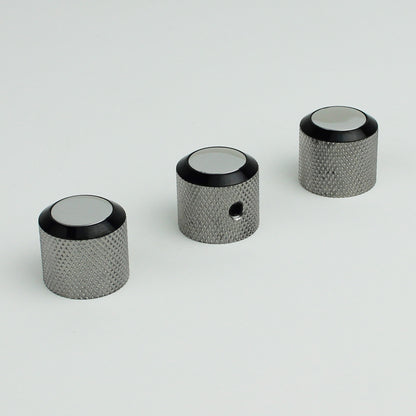 CNC Smoky Brass Control Knobs Dia. 6mm for Guitar & Bass | Guyker