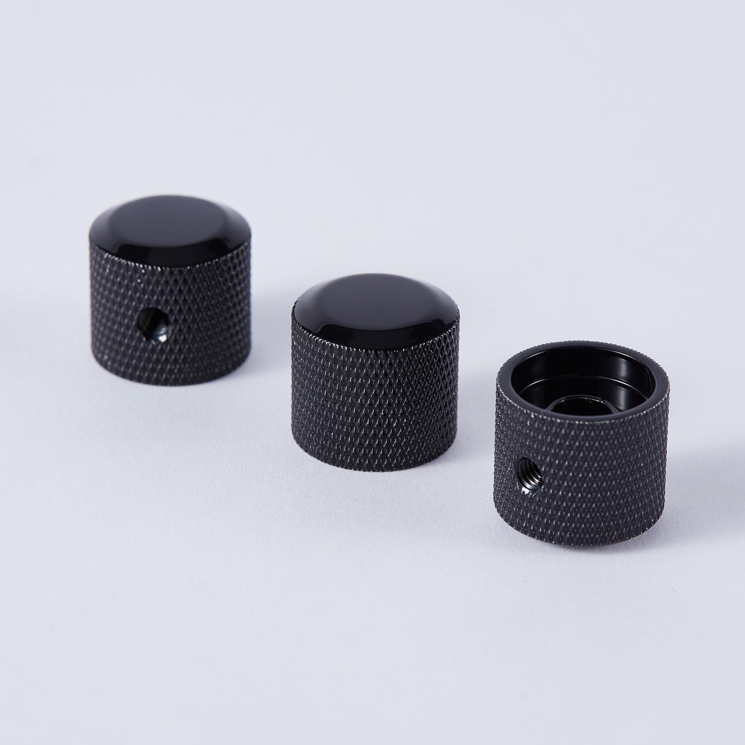 CNC Smoky Brass Control Knobs Dia. 6mm for Guitar & Bass | Guyker