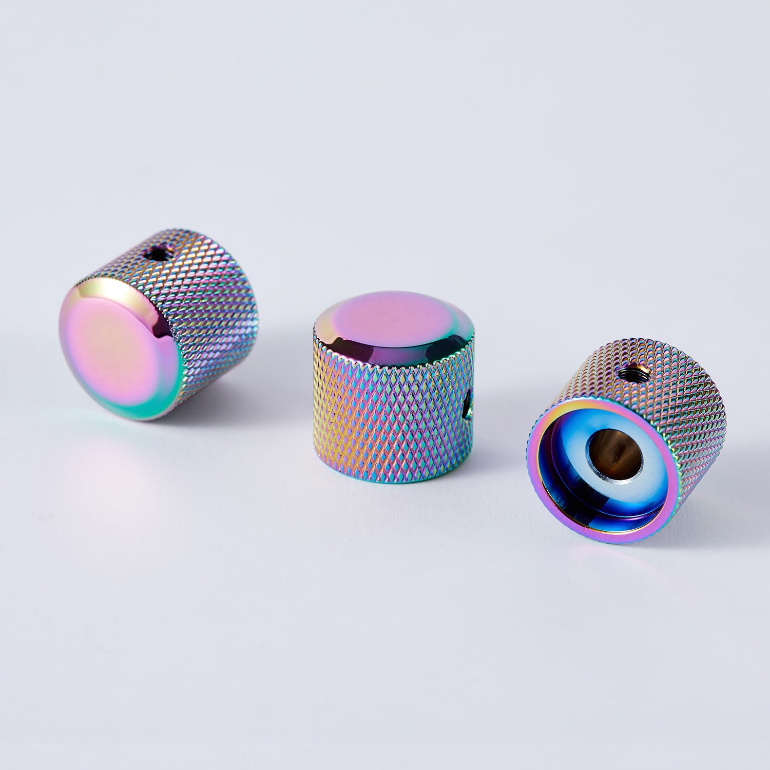 CNC Smoky Brass Control Knobs Dia. 6mm for Guitar & Bass | Guyker