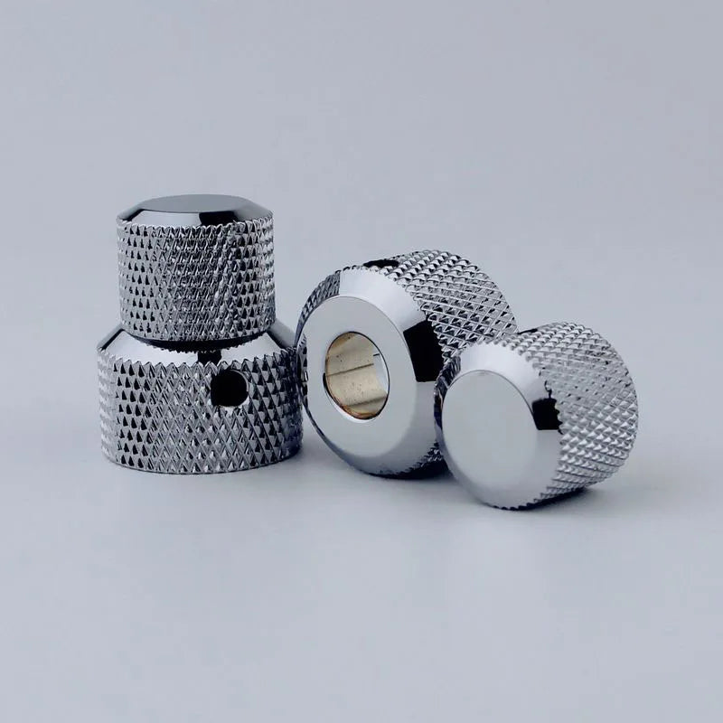 CNC Stacked Guitar Volume & Tone Control Knobs – 5 Color Options | Guyker